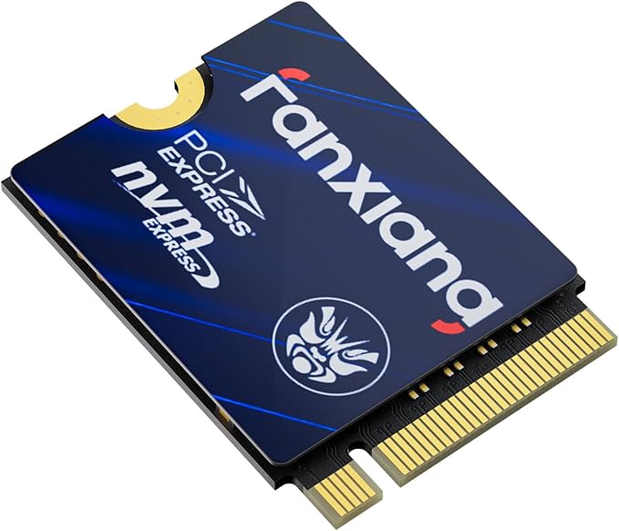 fanxiang 500GB M.2 2230 NVMe SSD, PCIe Gen 4x4 Speed up to 4850 MB/s, 2230 SSD Compatible with Steam Deck/ROG Ally/Microsoft Surface Pro/Mini PCs