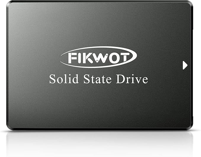 Fikwot FS810 4TB SSD, 2.5" SSD SATA III 6Gb/s, Solid State Drives, Up to 560MB/s, 3D NAND TLC Flash, Internal SSD for Desktops and Laptops(Black)