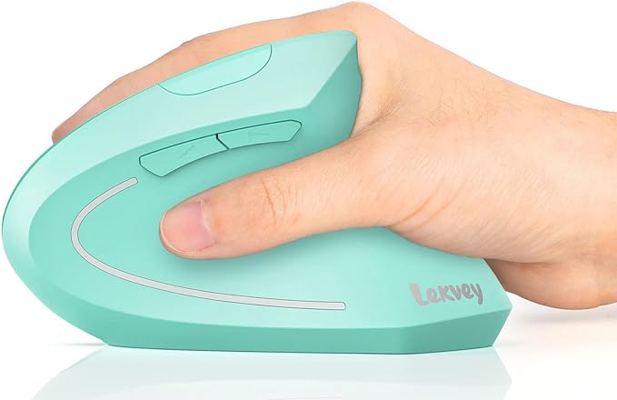 Lekvey Ergonomic Mouse, Rechargeable Vertical Wireless Mouse