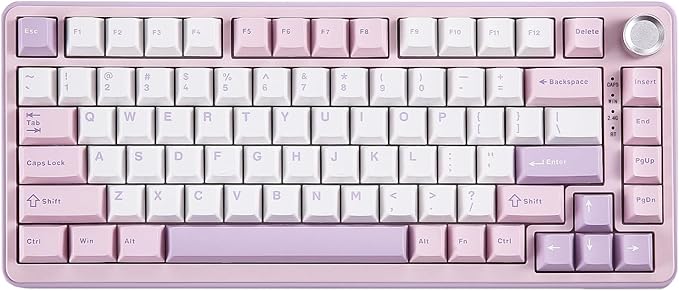 YUNZII B75 PRO 75% Wireless Mechanical Keyboard (Grey