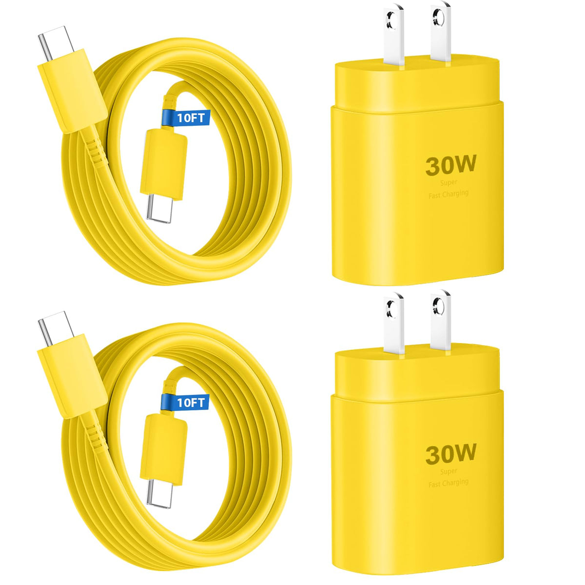Phone 17 16 15 Charger Fast Charging,30W USB C Phone 17 16 15 Pro Max Charger Block &10FT Long Type C Cable Cord for i.Phone 17/17 Air/17 Pro/17 Pro Max/16/16 Plus/16 Pro Max/15/15 Pro Max,Purple