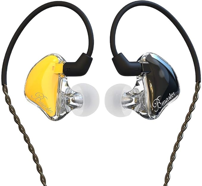 BASN Bmaster in Ear Monitor, Hybrid Triple Drivers Drummer IEM Headphones