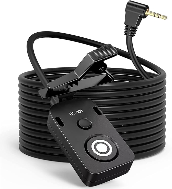 5M Extension Cord RC301-DC0/MC-30 Remote Control Shutter Release Cord for Nikon Z8 Z9 D850 D500 D5 D810 D810A D800 D700 D4s D4 D3 D3s D3X D2H D2X D2Hs D2Xs D300s