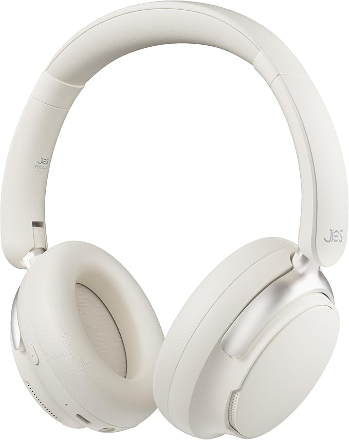 FunHub Over-Ear Hybrid Active Noise Cancelling Headphones, Bluetooth 5.4, 160H ANC Playtime, Transparency Mode, Deep Bass, Multipoint, IPX4, HD Call Mic, Foldable Portable