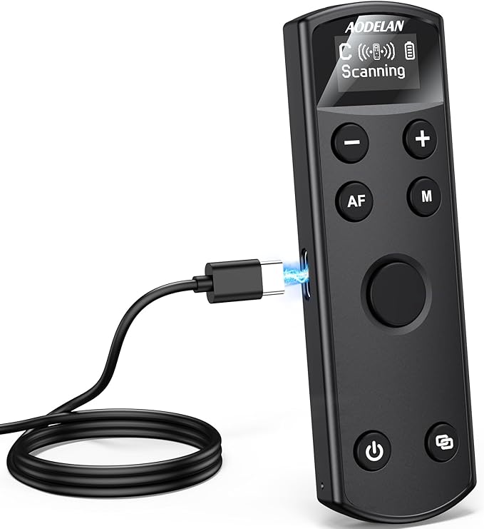 for FUIIFILM Camera Wireless Remote Control, Rechargeable Shutter Release