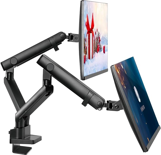 Heavy-Duty Monitor Wall Mount for 17-49" Ultrawide Screens, White