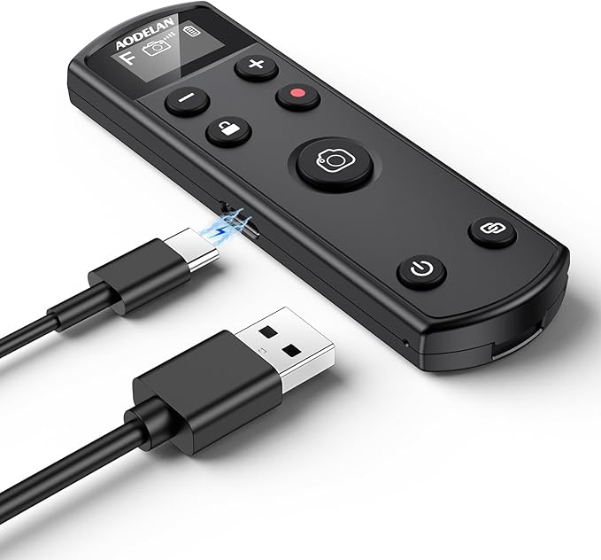 Rechargeable Shutter Release for Nikon Wireless Camera Remote Control