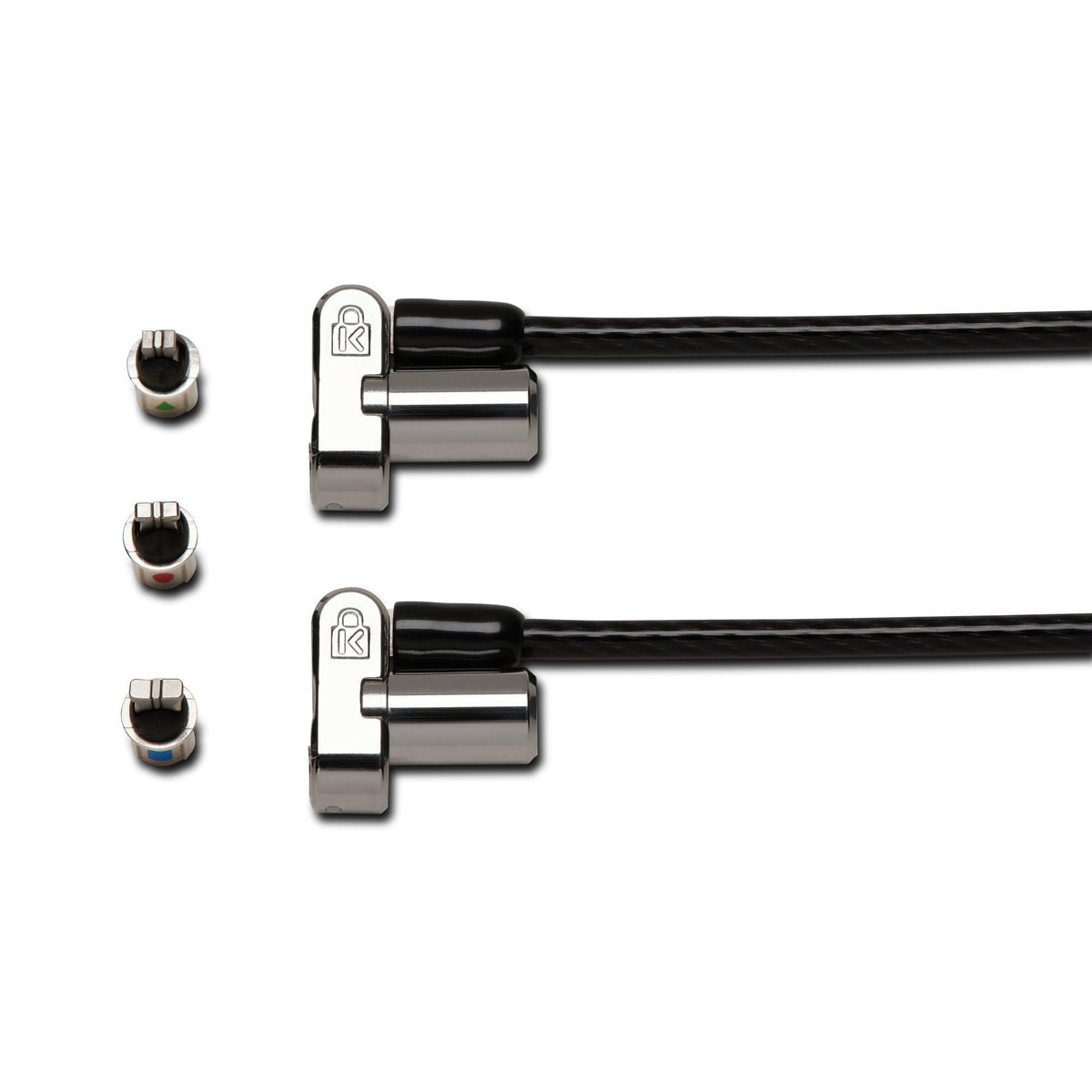 Kensington Universal 3-in-1 Keyed Cable Lock - Twin Lockheads for Laptops & Other Devices (K63380WW)