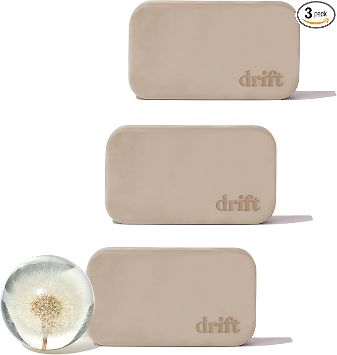 Drift Car Air Freshener - Stone Air Freshener Car Odor Eliminator - Long Lasting Scent - Auto Accessories - Metal Clip - Essential Oils - Clean Ingredients - Open Air Scent Starter Kit
