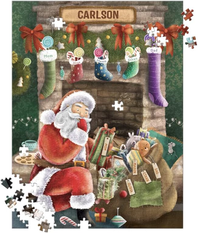 Holiday Photo Personalized Puzzle - 500 Pieces - I See Me!