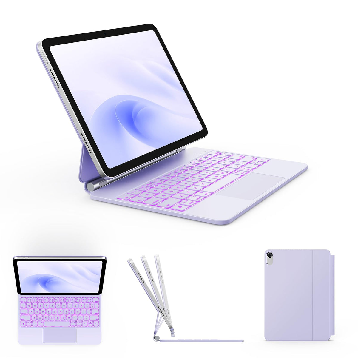 GreenLaw for iPad 11th(A16,2025)/10th(2022) Generation Case with Keyboard