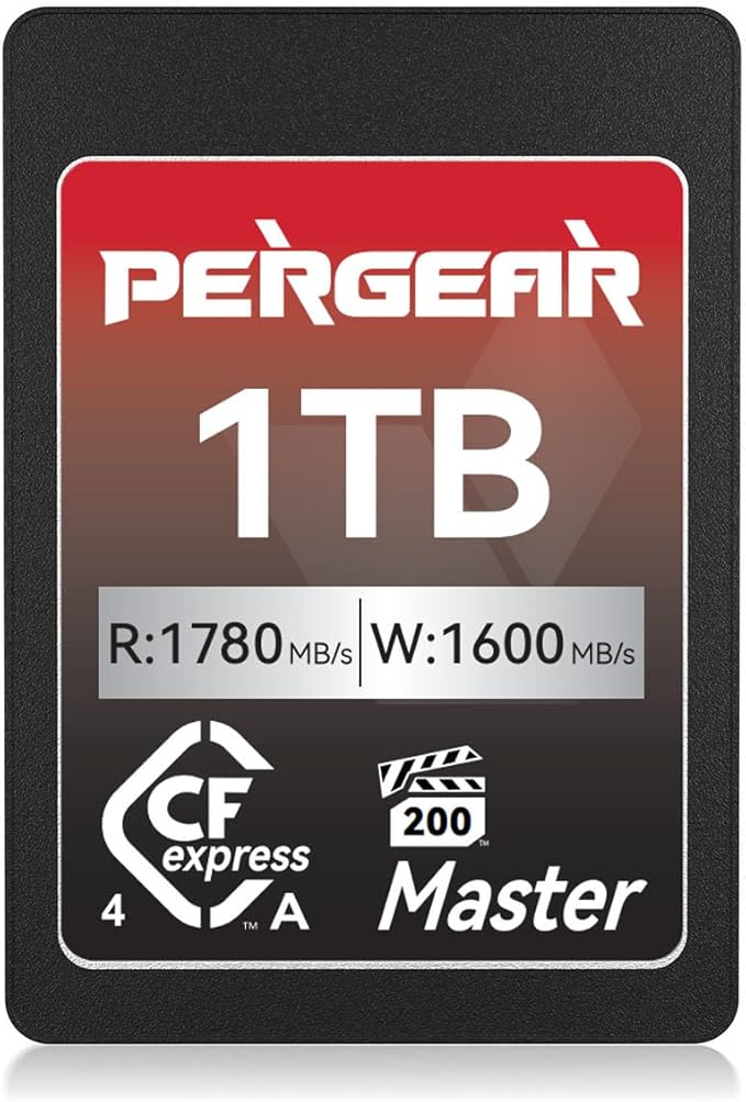 Pergear 512GB CFexpress 4.0 Type A Memory Card VPG200(Master Series)