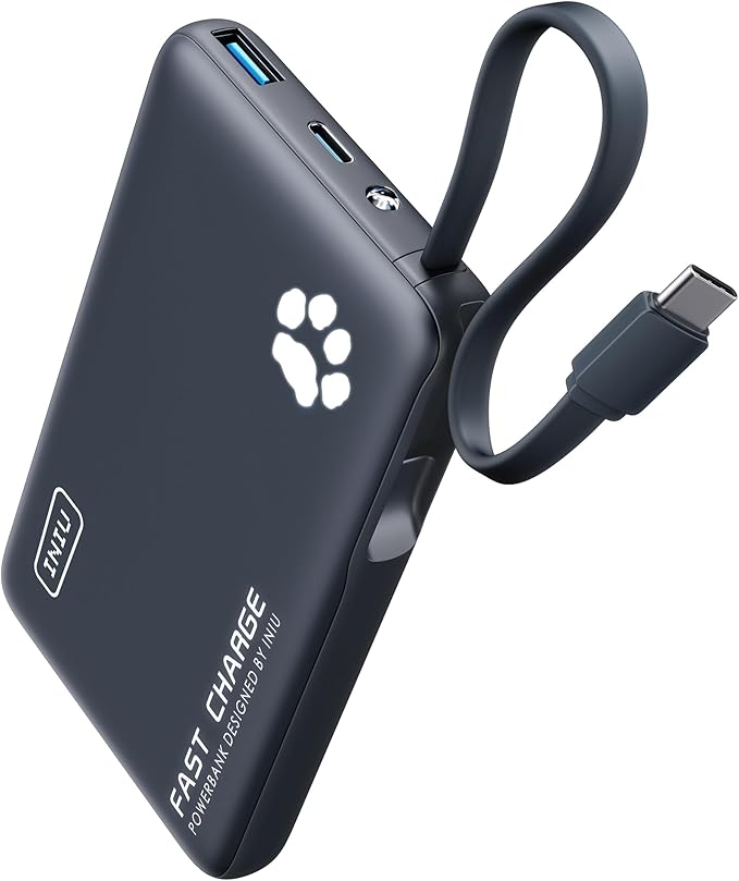 INIU 45W Fast Charging Tablet Portable Charger, Smaller 10000mAh Power Bank