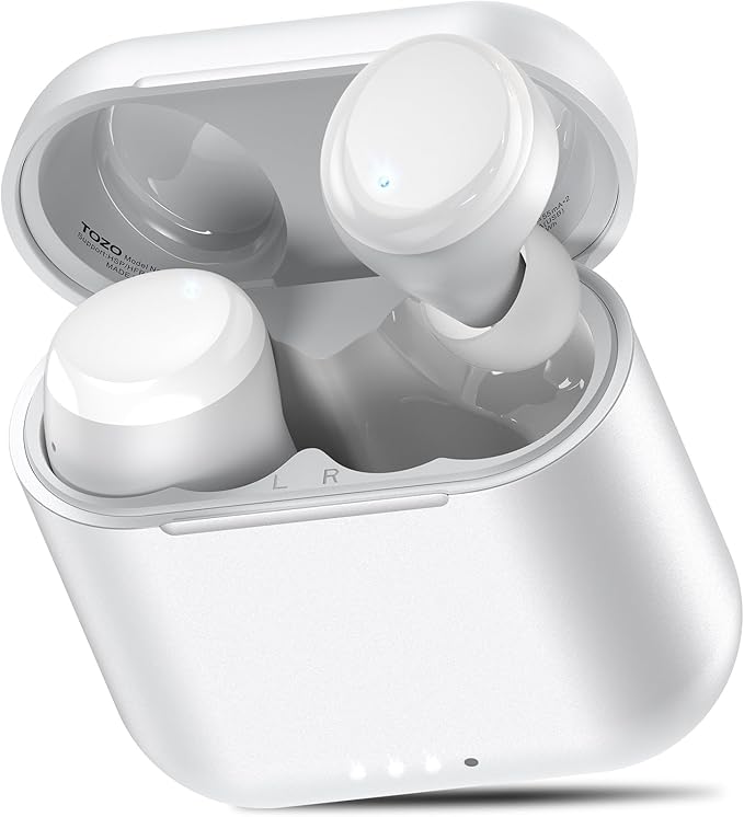 TOZO T6 Wireless Earbuds Bluetooth 5.3 Stereo Sound in Ear Headphones