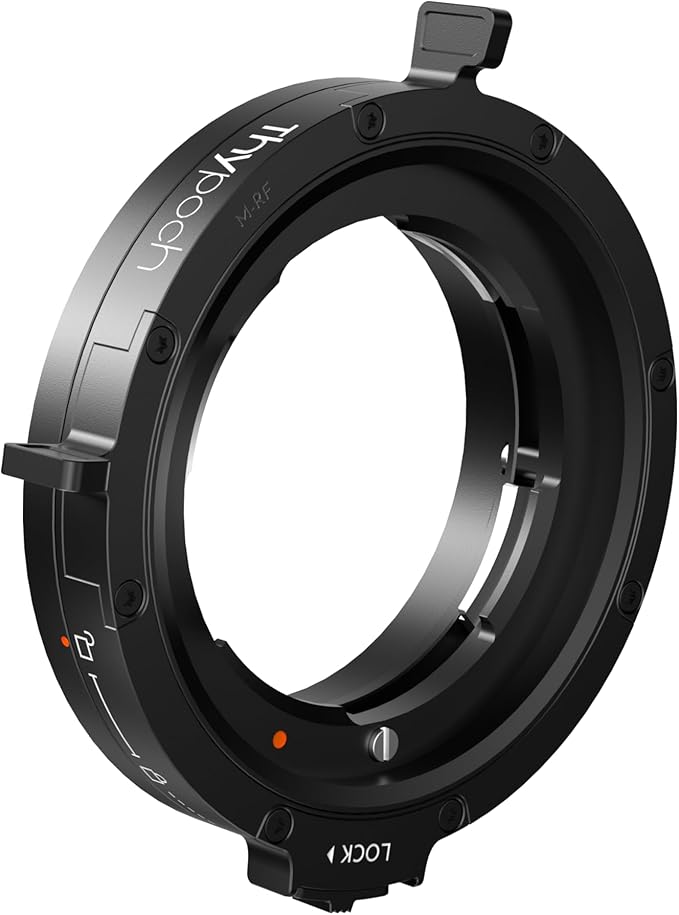 Thypoch M-E Lens Mount Adapter Auto-Lock,Compatible with Leica M Lens to Sony E Mirrorless Camera A7 A7C a7r a7s A7I A9 A9I A1 A1I FX3 FX6 FX9 FX2 A6600 a6500 a6400 a6300 ZV-E10 ZV-E10 II FX30