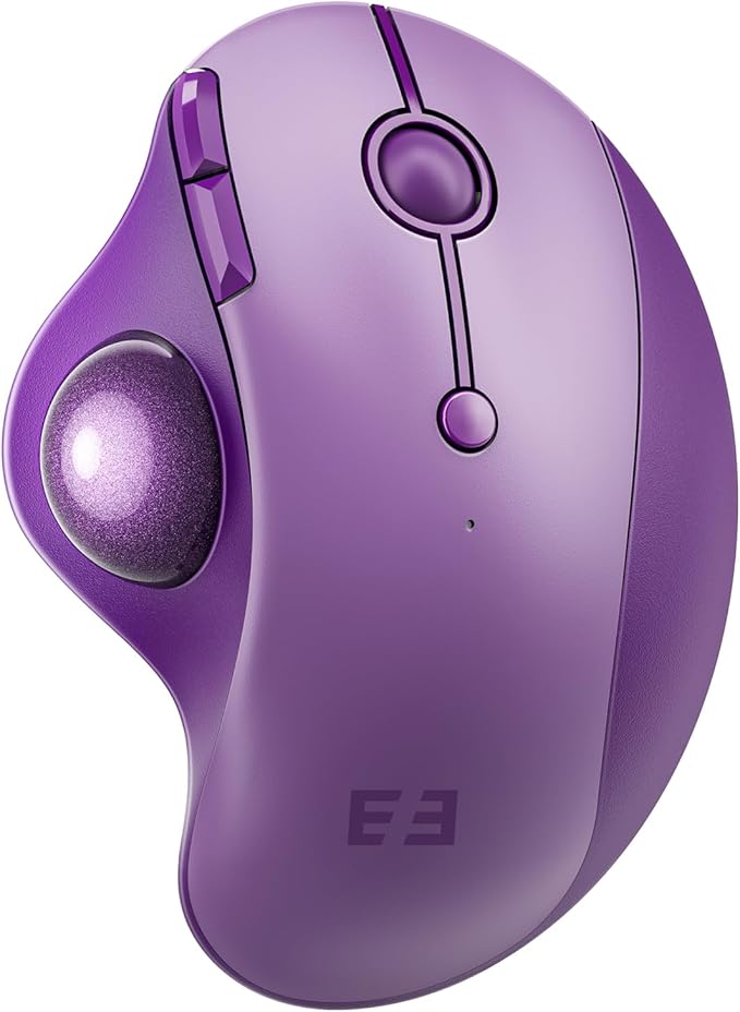 seenda Wireless Trackball Mouse, Ergonomic Bluetooth Rollerball Mouse