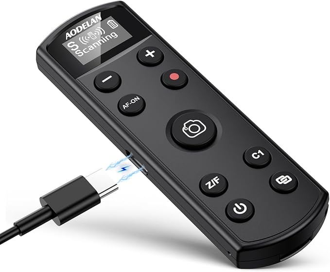 AODELAN Camera Remote Control Remote Shutter Commander for Sony ZV-E10,FX3