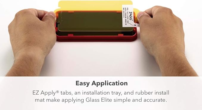 ZAGG InvisibleShield Glass Elite Screen Protector - Made for Apple iPhone 8 - Case Friendly Screen - Impact & Scratch Protection (200104167)