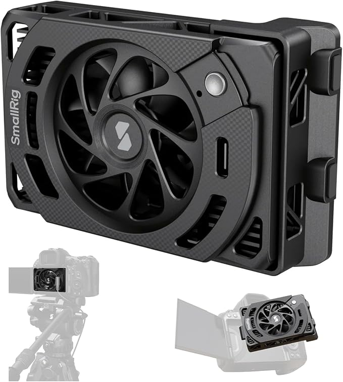 SmallRig Cooling Fan External System with TEC for Sony/Canon/Fujifilm