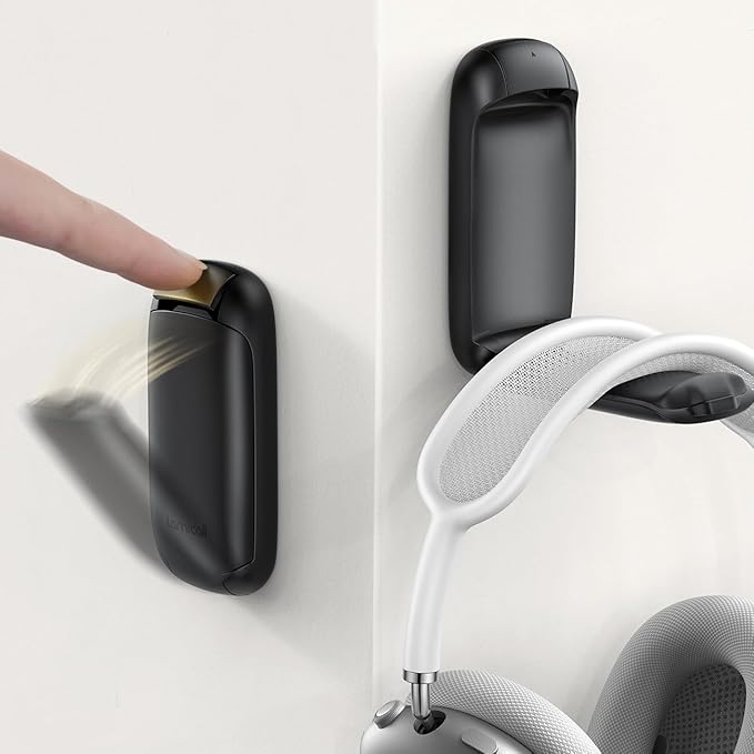 Lamicall Headphone Stand, Sticky Headset Holder, Foldable Headphone Holder