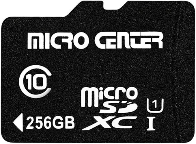 INLAND Micro Center 128GB Class 10 MicroSDXC Flash Memory Card with Adapter for Mobile Device Storage Phone, Tablet, Drone & Full HD Video Recording - 80MB/s UHS-I, C10