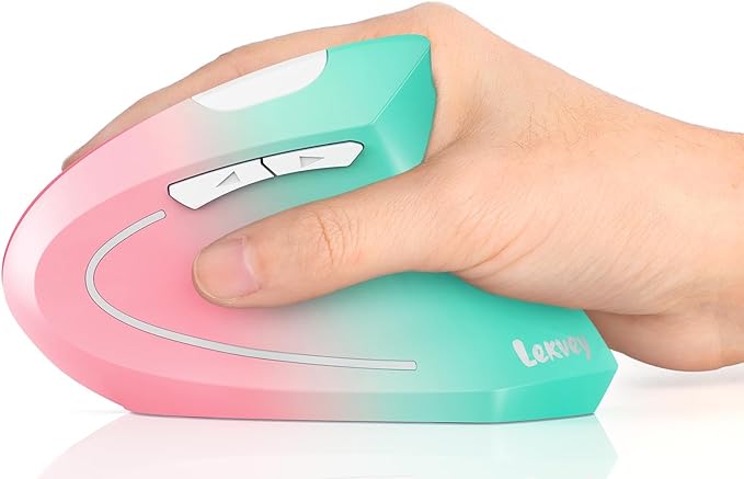 Lekvey Ergonomic Mouse, Rechargeable Vertical Wireless Mouse