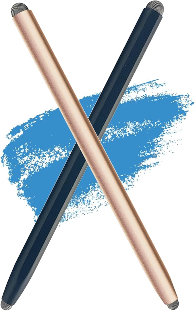 2-in-1 Stylus Pen for Touchscreen with Magnetic, Kenkor 2PCS Stylus Pencil