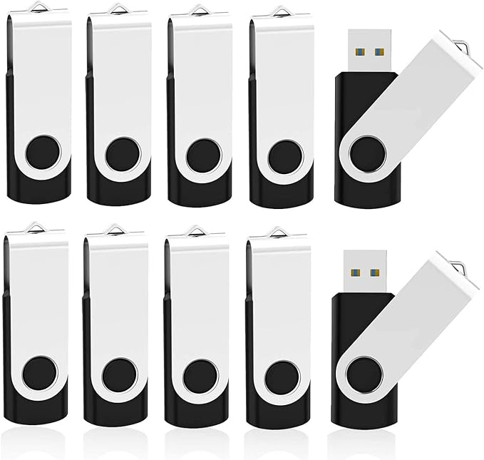 KOOTION 10PCS 1GB USB 2.0 Flash Drive Pen Memory Stick Thumb Drive
