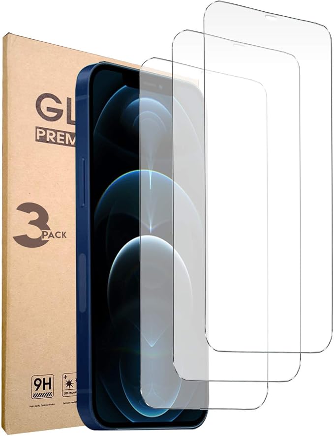 MASETECH For iPhone 14 Plus and 13 Pro Max Screen Protector Tempered Glass (14 PLUS / 13 PRO MAX)
