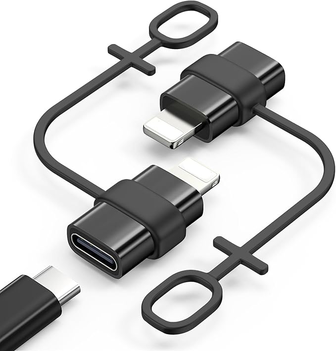 MoKo USB C to Lightning Adapter for iPhone 14/13/12