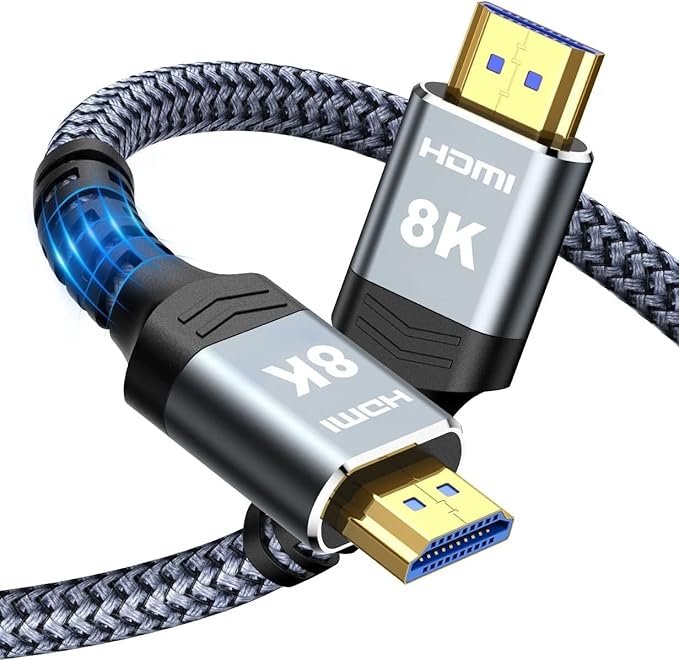 Highwings 8K Long HDMI Cable 20FT/6M 48Gbps, 2.1 High Speed HDMI