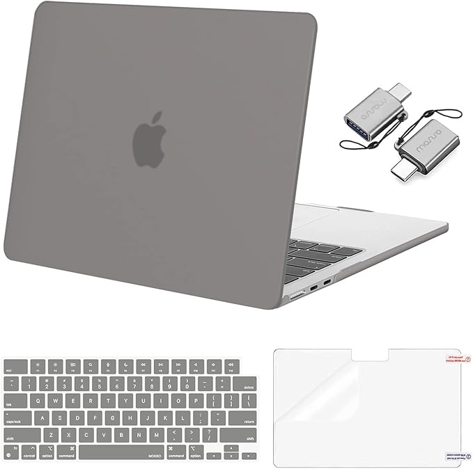 MOSISO Compatible with MacBook Air 13 inch Case M5 2026 M4 M3 M2 2025-2022