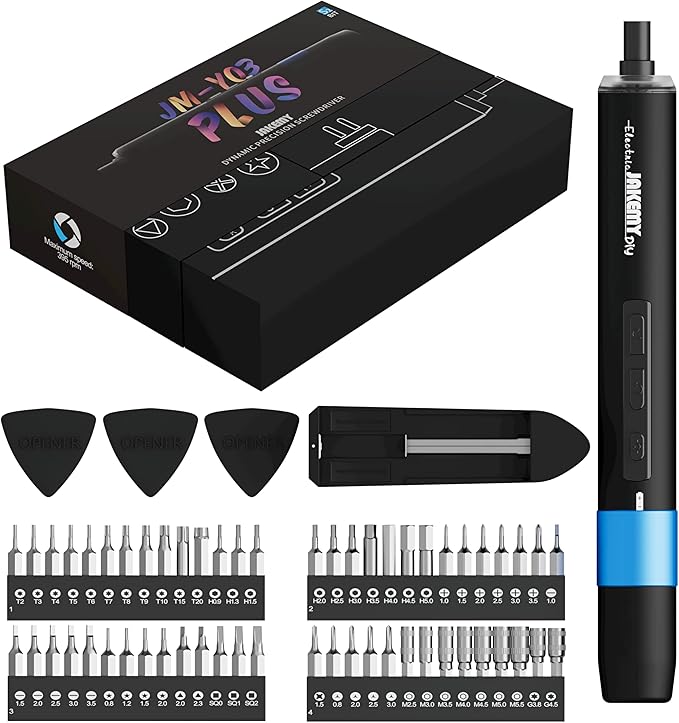 Mini Precision Manual Screwdriver Set,JAKEMY 180 in 1 Laptop Screwdriver Repair Tool Kit,Magnetic Multi-Bit Tiny Manual Screwdriver Bit Kit for DIY,Computer,PS5,Xbox,RC Car,Jewelers,Glasses,Watch,Home