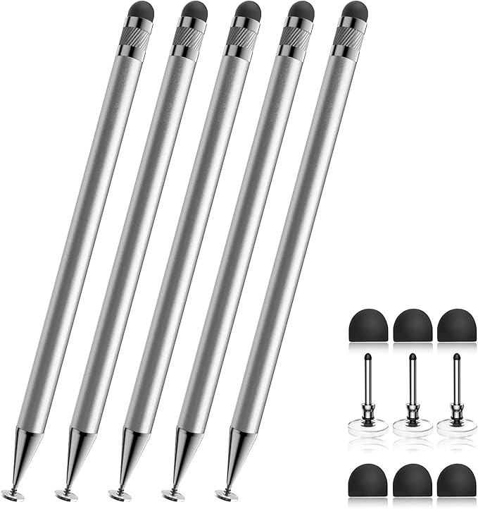 Bopomofo Stylus(10 Pcs),2-in-1 Stylus Pen for Touchscreen,Stylus Pen