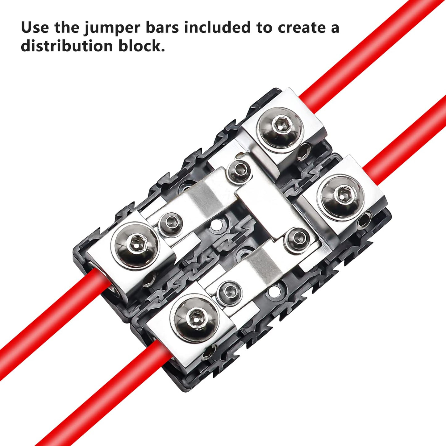 Recoil MFHA-2 Fuse Holder 0/2/4 Gauge Modular Inline ANL Mini-ANL