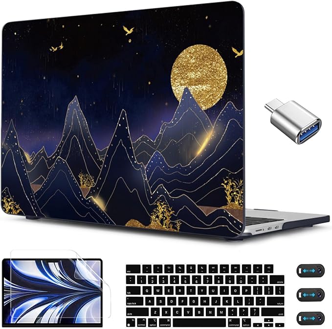 CISSOOK Compatible with MacBook Air 13 inch Case A3449 A3240 A3113 A2681