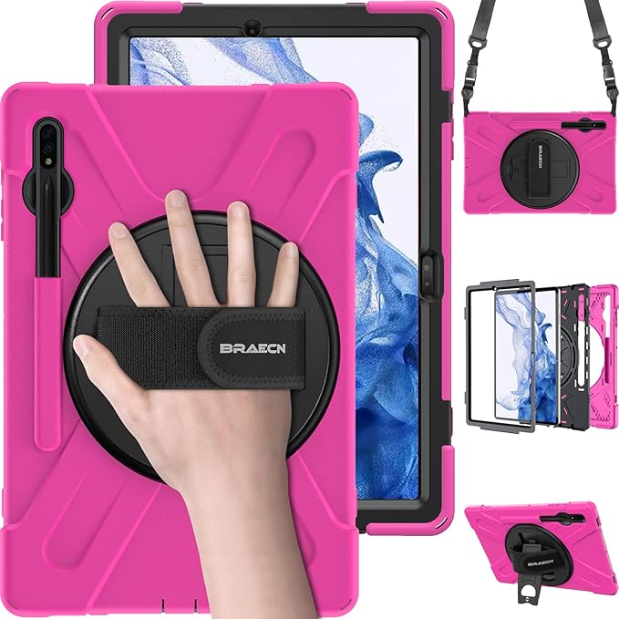 BRAECN Case Galaxy Tab S10 Plus/ S9 Plus/ S9 FE+/ S8 Plus/ S7 Plus/ S7 FE