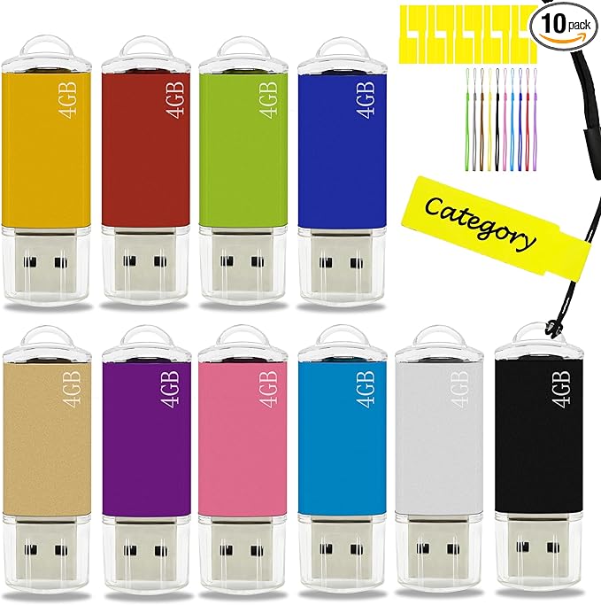 1GB USB Flash Drive Bulk 50 Pack Nicepicten Bulk USB 2.0 Thumb Drive Pack