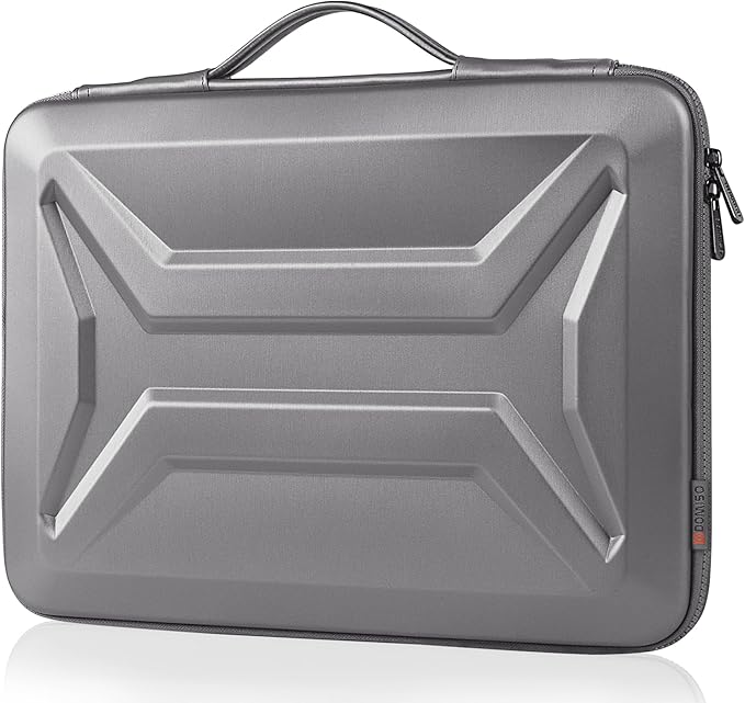 DOMISO 13.3-14 Inch Laptop Hard Case, Waterproof Shockproof Hard Shell Laptop Sleeve Protective Computer Bag for Macbook Pro 14 / Lenovo ThinkPad/Dell XPS/HP Pavilion