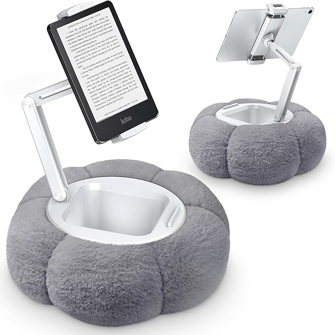 CreaDream Pumpkin Tablet Pillow Stand, Adjustable Pillow Stand for Lap Bed