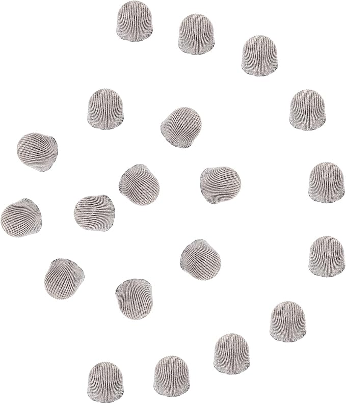 MECCANIXITY 10Pcs Replacement Fiber Mesh Tips for Stylus Pens 6.5mm Suitable for Capacitive Touch Screen,High Sensitivity,Soft,No Scratch Screen Pen Tip