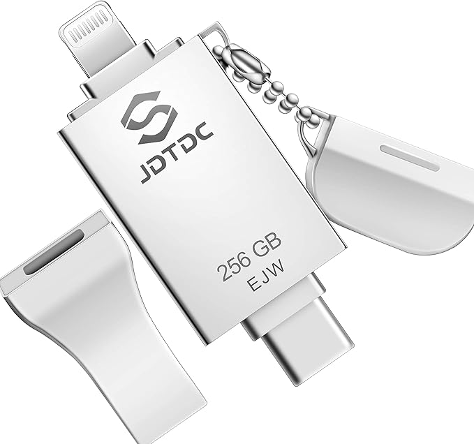 JSL JDTDC 512GB Apple MFi Certified iPhone Photo Stick, Real Capacity