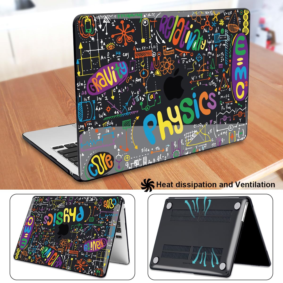 LCMOCICO for MacBook Air 13Inch Case 2026-2022 M5 A3449,Physical Chemistry1