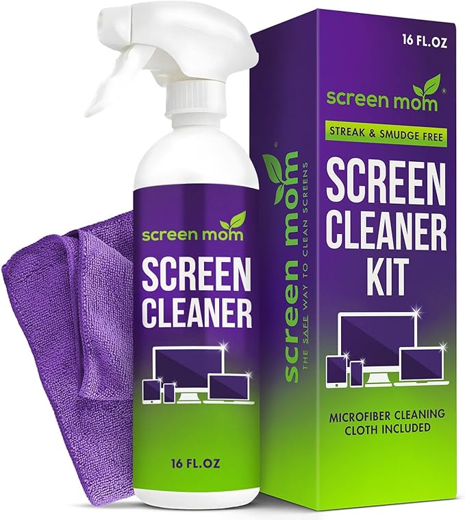 Screen Mom Screen Cleaner Spray 1-Gallon for TV, Car, Laptop and Computer
