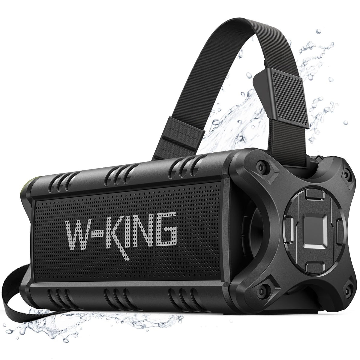 W-KING Bluetooth Speaker 90W Max, IPX6 Waterproof Portable Outdoor Speaker