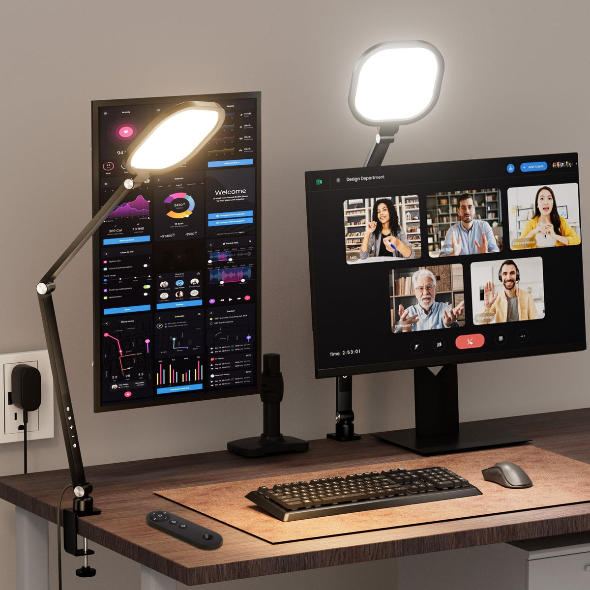 LitONES Video Conference Lighting for Computer, Webcam,Video Recording