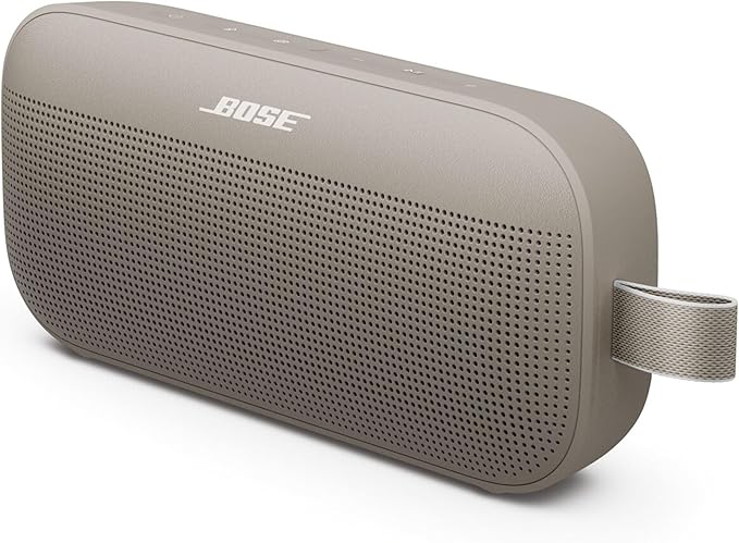 Bose SoundLink Flex Bluetooth Speaker (2nd Gen) - Portable Outdoor Speaker with Hi-Fi Audio, Waterproof and Dustproof, USB-C, Up to 12 Hours Battery Life