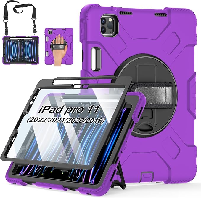 Miesherk Stock Case for iPad Pro 11 4th/ 3rd/ 2nd (2022/2021/ 2020/2018)