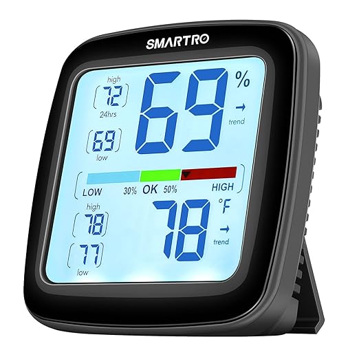 SMARTRO SC42 Professional Digital Hygrometer Indoor Room Thermometer