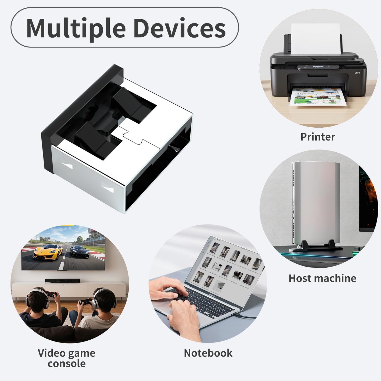 24PCS USB Metal Port Lock Blocker with 2 Keys - Secure USB-A Port Protector for PC/Laptop, Anti-Theft Data Security Lock, Dust & Moisture Proof Cover, Removable Type-A Connector Black